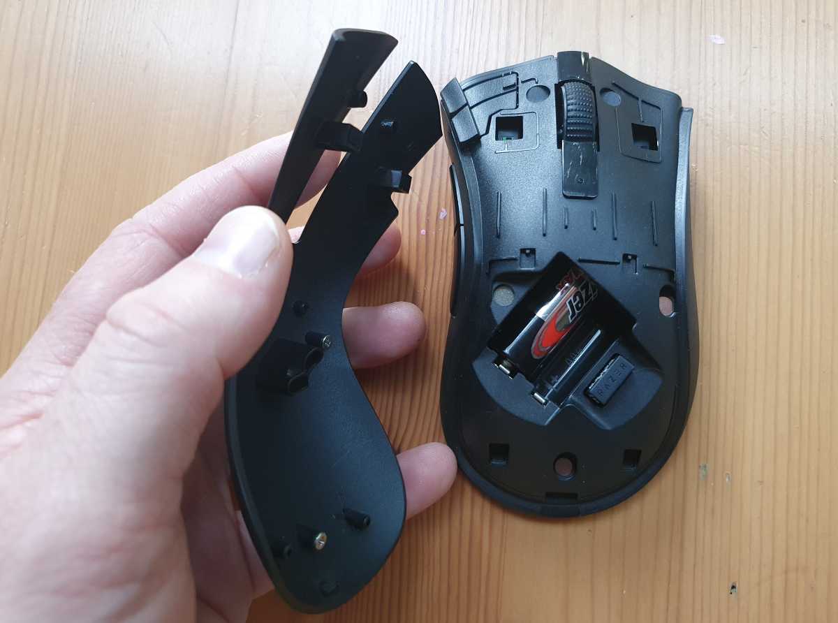 DeathAdder V2 X Hyperspeed with top removed