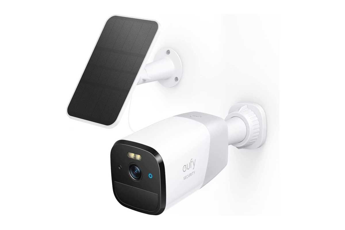 Eufy Security 4G Starlight Camera with optional solar panel