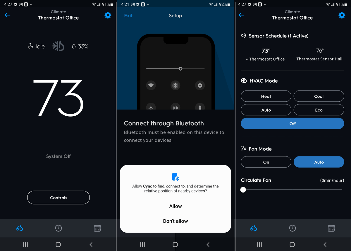 Cync Smart Thermostat review: A midrange HVAC controller with some advanced  options