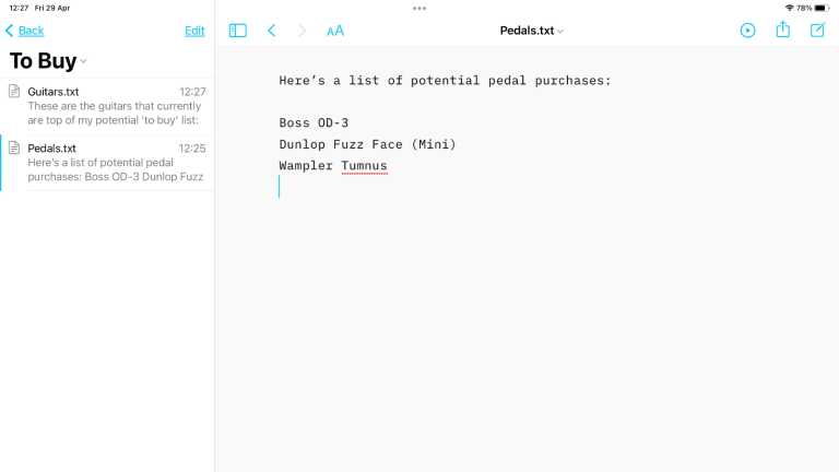 How To Edit Textedit Files On Ipad Macworld 4667