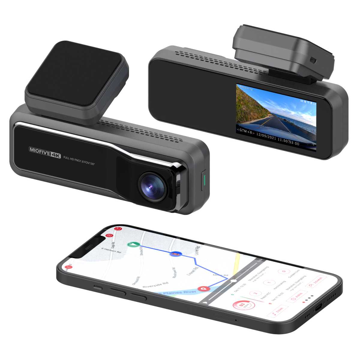 Miofive 4K Dash Cam review: This friendly road watcher is 'here for you!