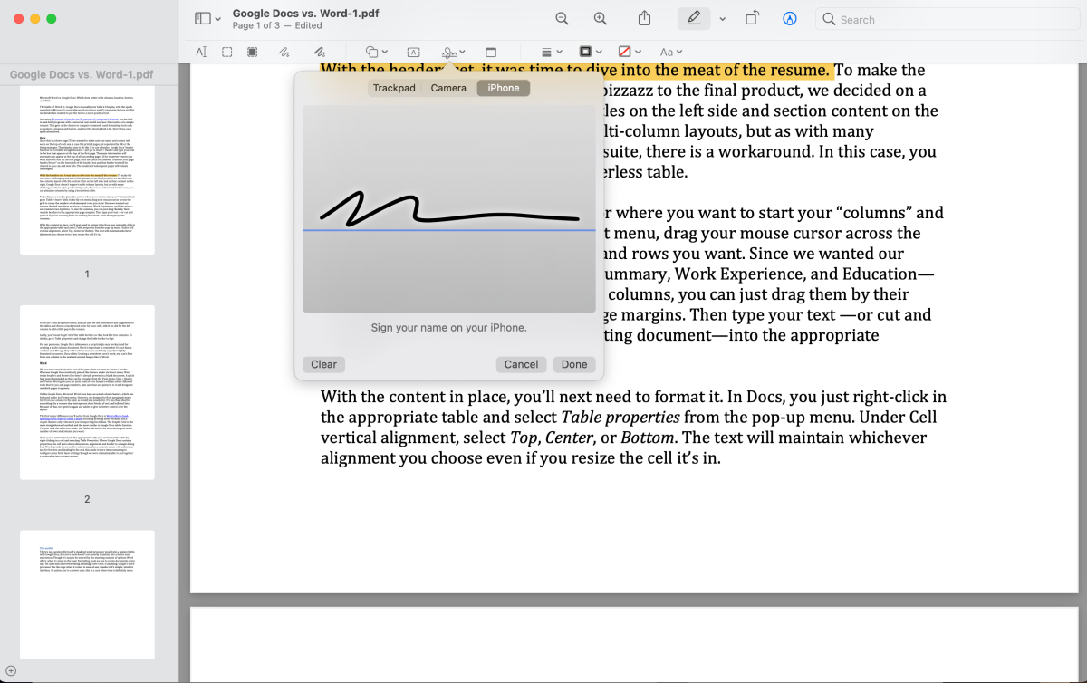 Apple Preview review: Your Mac has a solid PDF editor hidden in this image  app