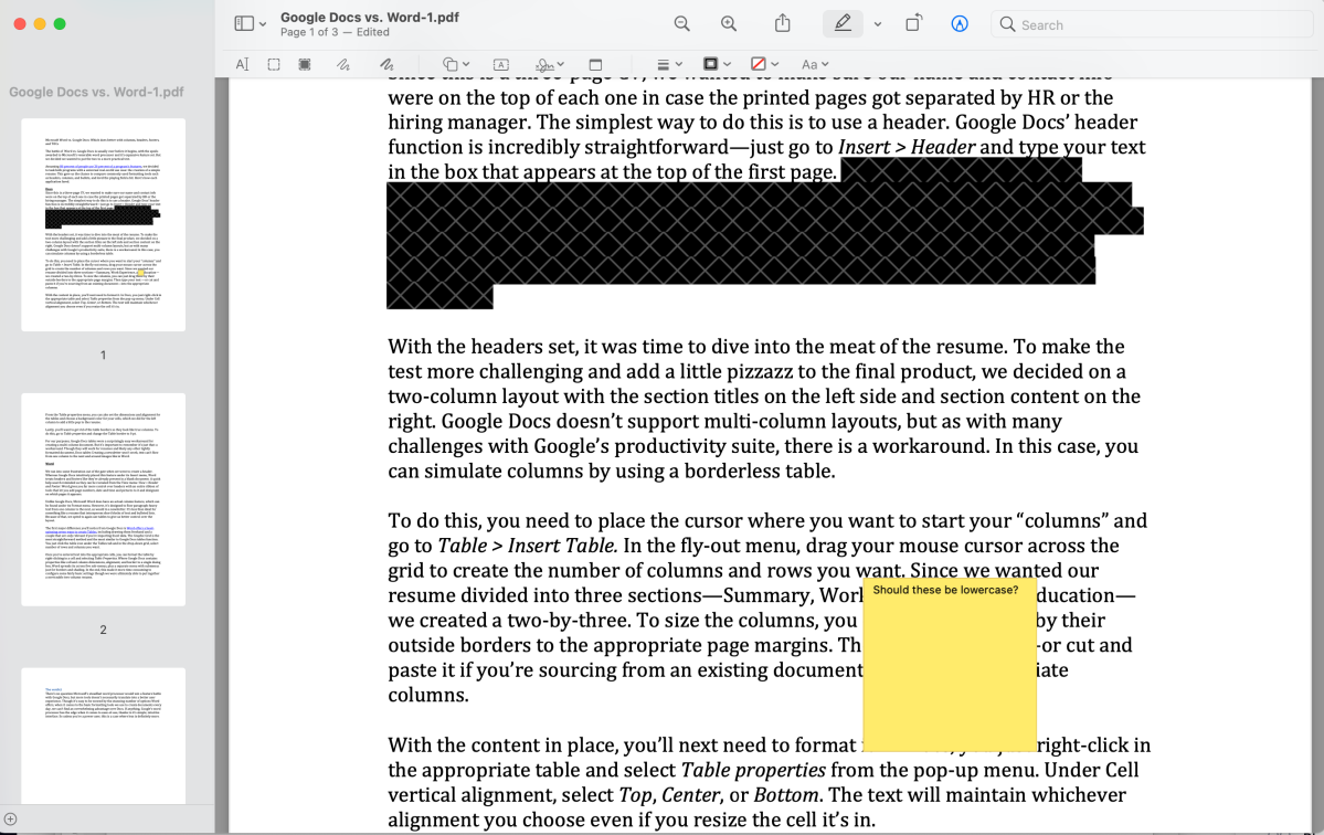 Apple Preview review: Your Mac has a solid PDF editor hidden in this image  app