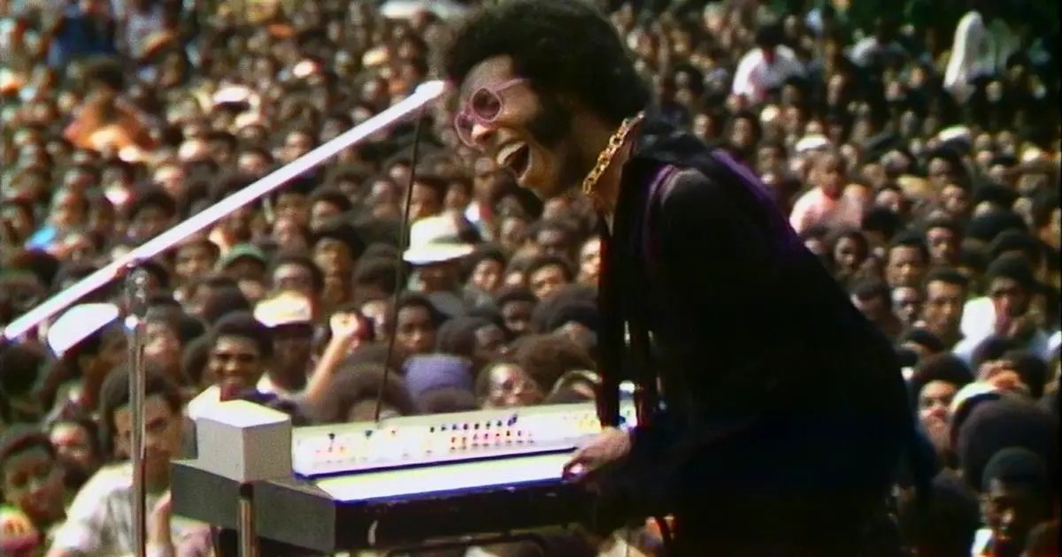 Sly Stone at Summer of Soul festival