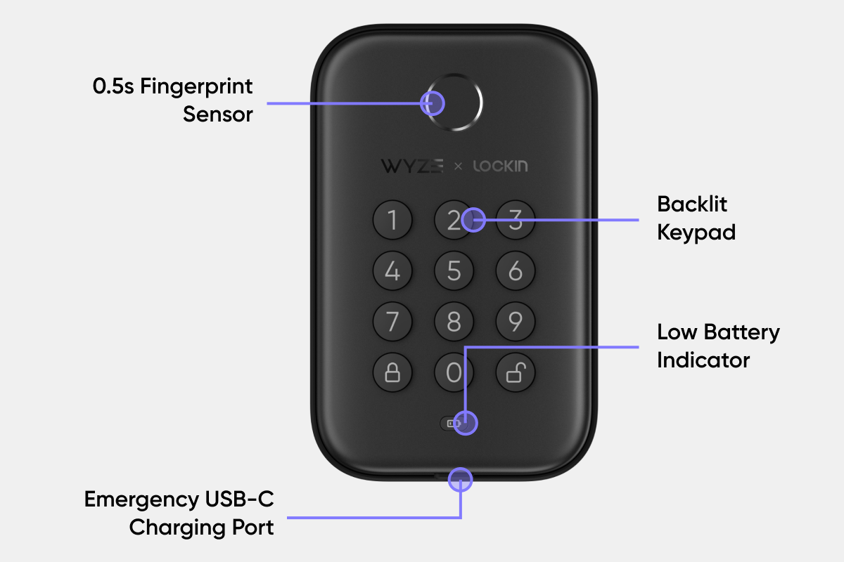 Wyze Lock Bolt illustrated