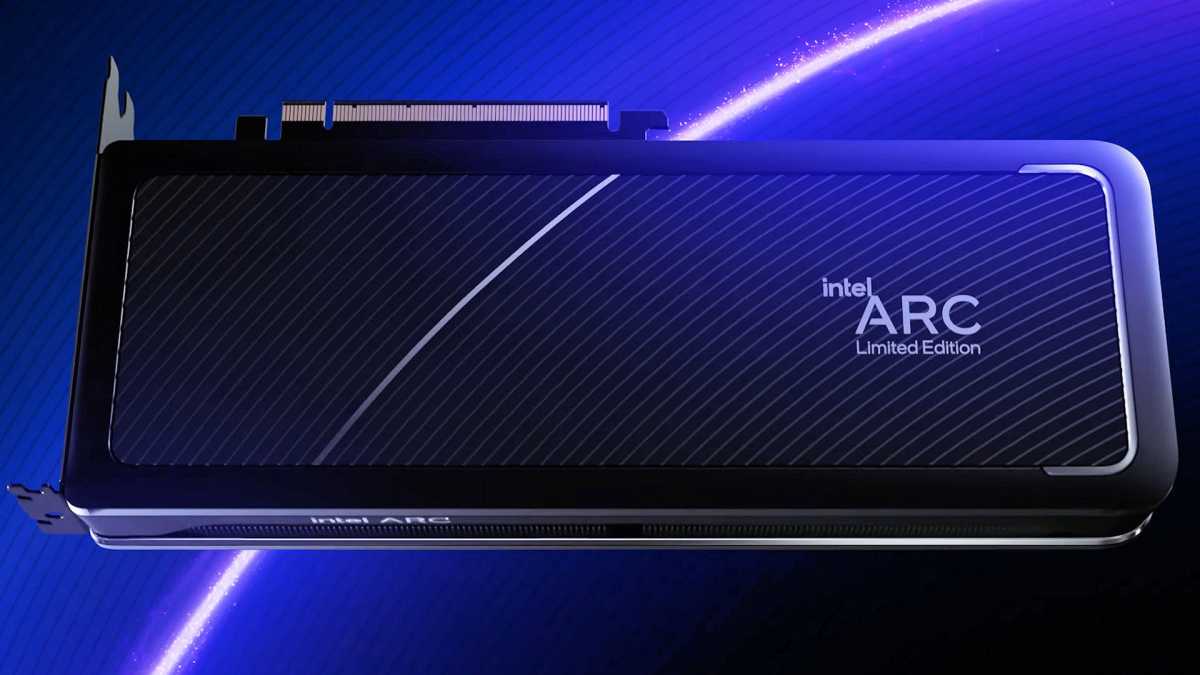 Intel arc desktop graphics card