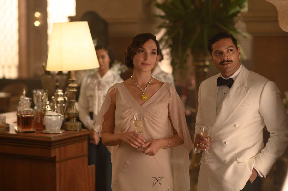 A scene from the film 'Death on the Nile'