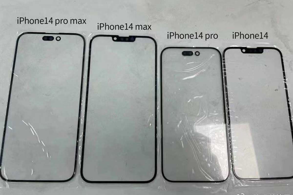 iPhone 14 panel leak