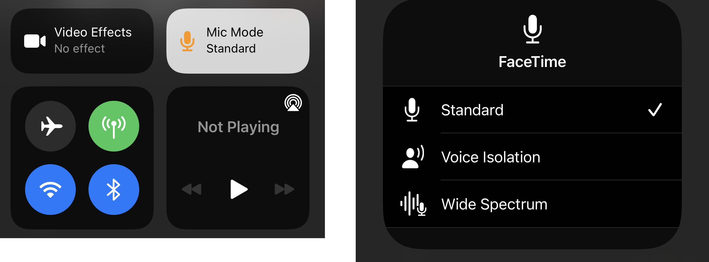 How To Use IOS 15's Improved Mic Isolation And Mixing Modes In FaceTime ...