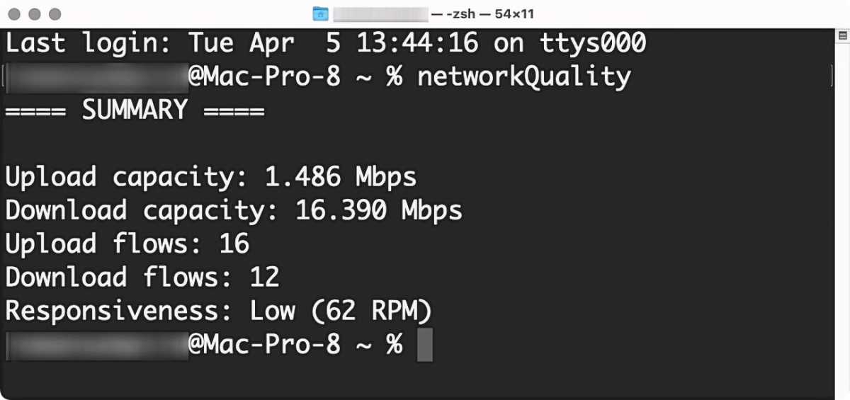 network quality macos