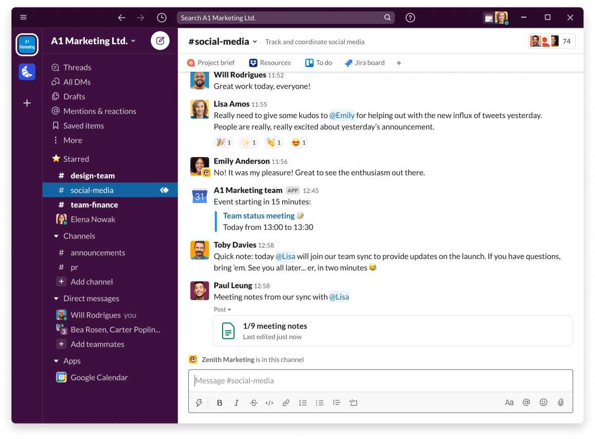 Slack Windows app