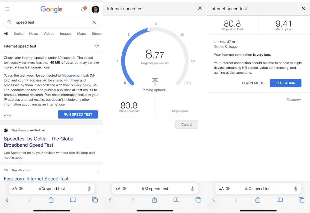 Google speed take a look at tool