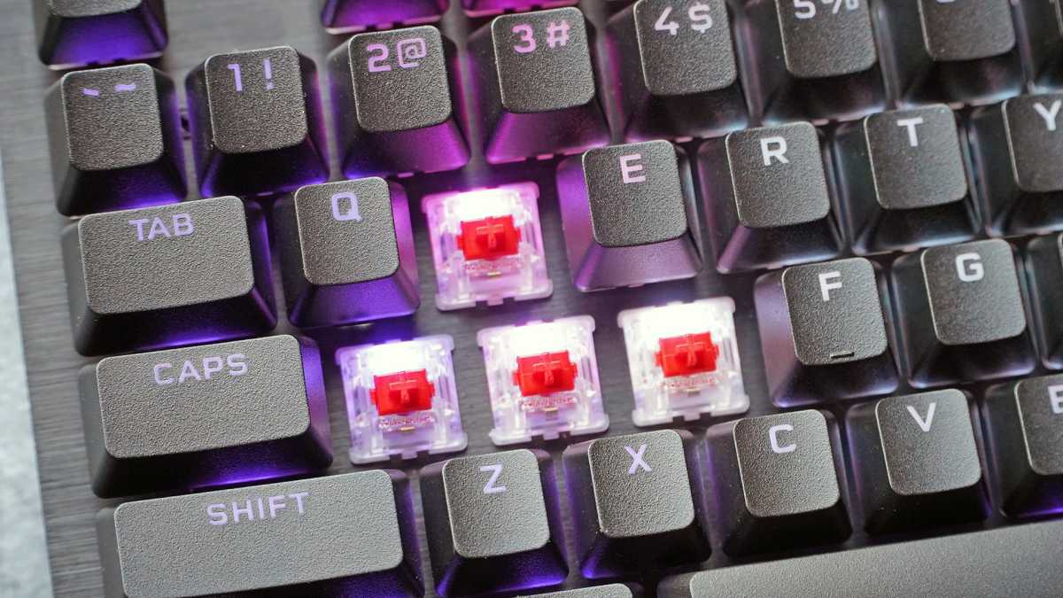 Corsair K70 switches cherry red