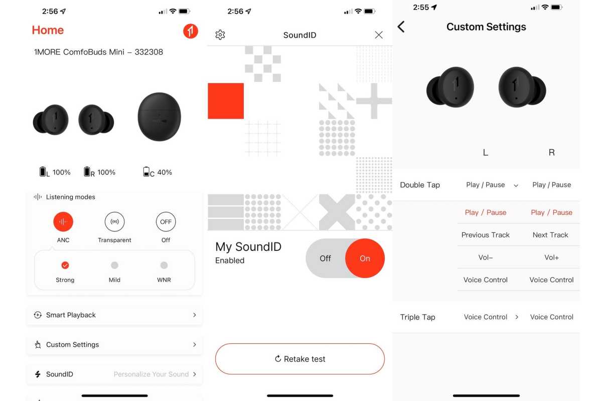 1More ComfoBuds app screenshots