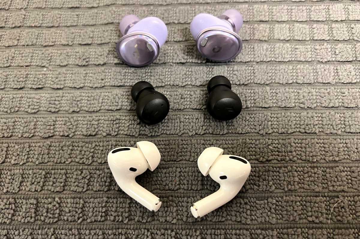 1More ComfoBuds compared to SoundCore Liberty and AirPods Pro