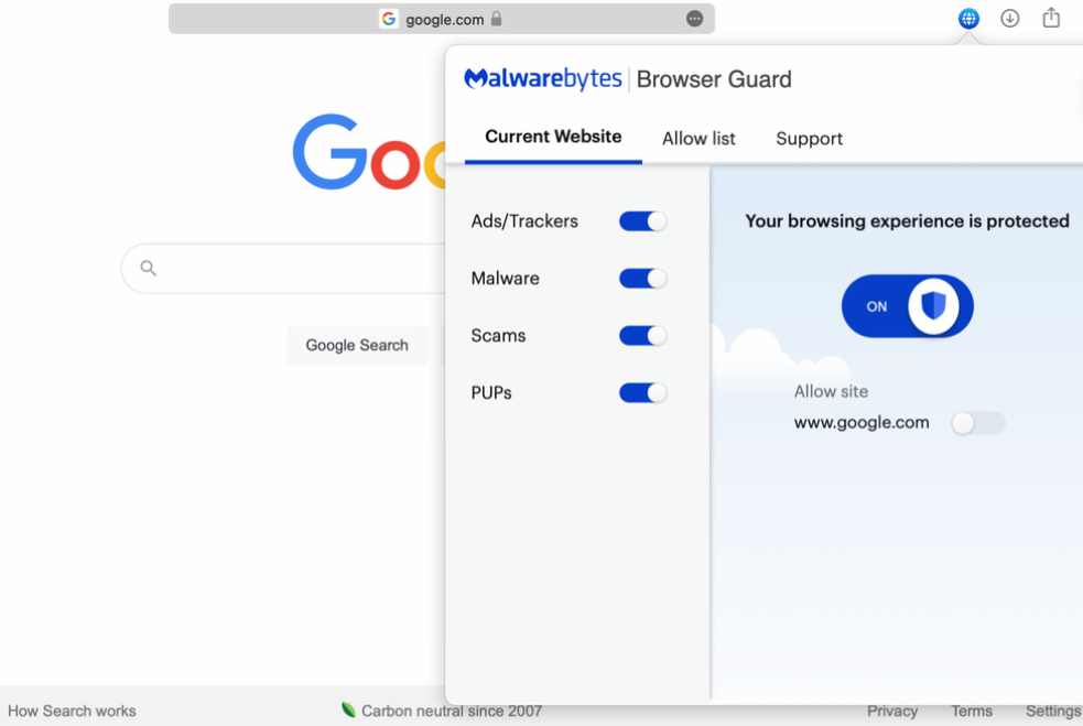 Mac incelemesi için Malwarebytes