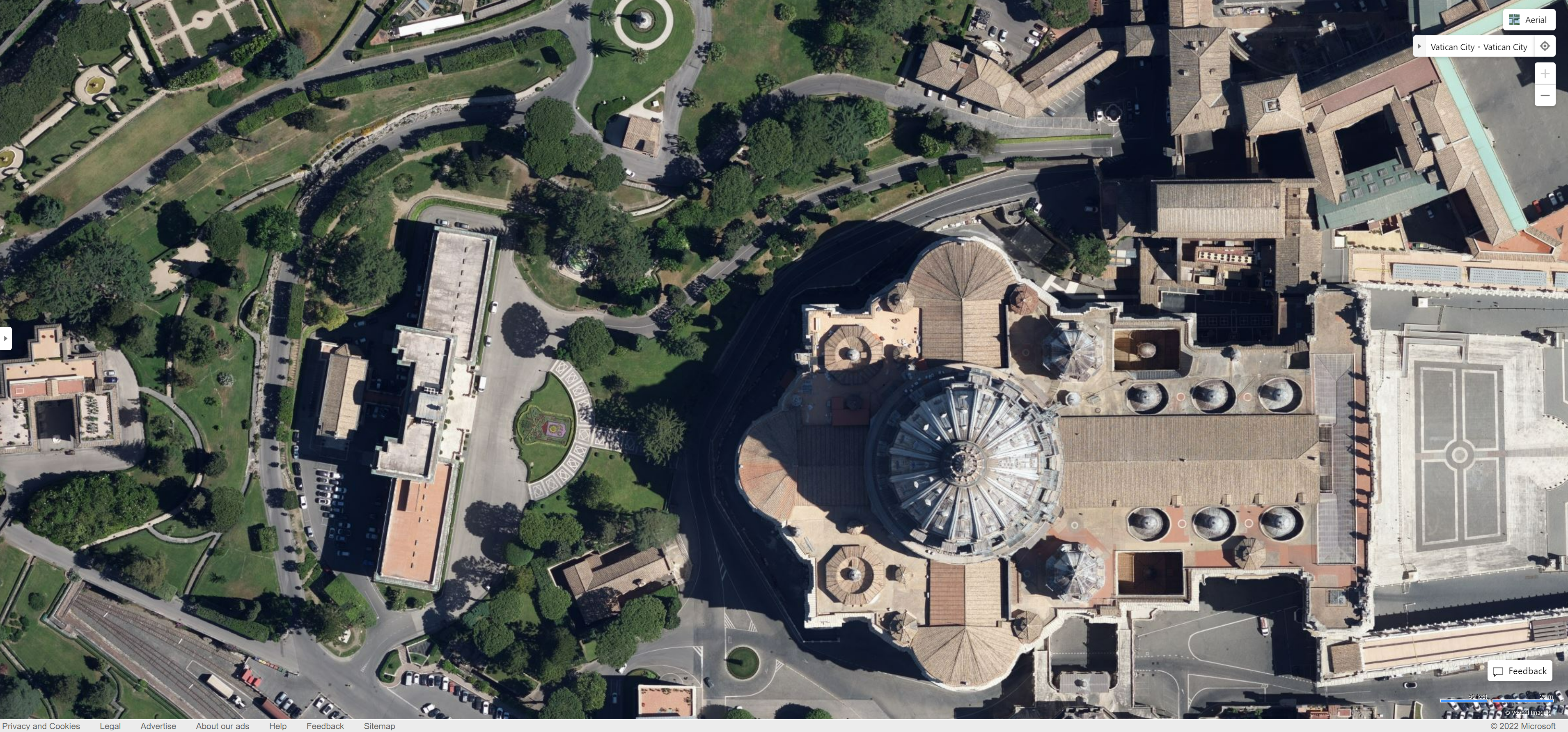 Bing Vatican super resolution