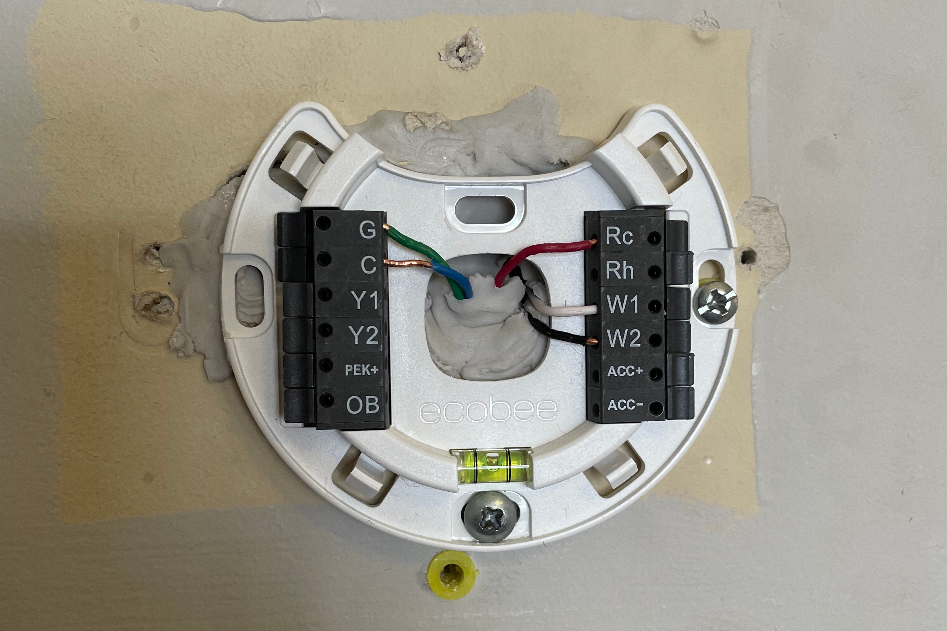 Ecobee Premium Thermostat Wiring