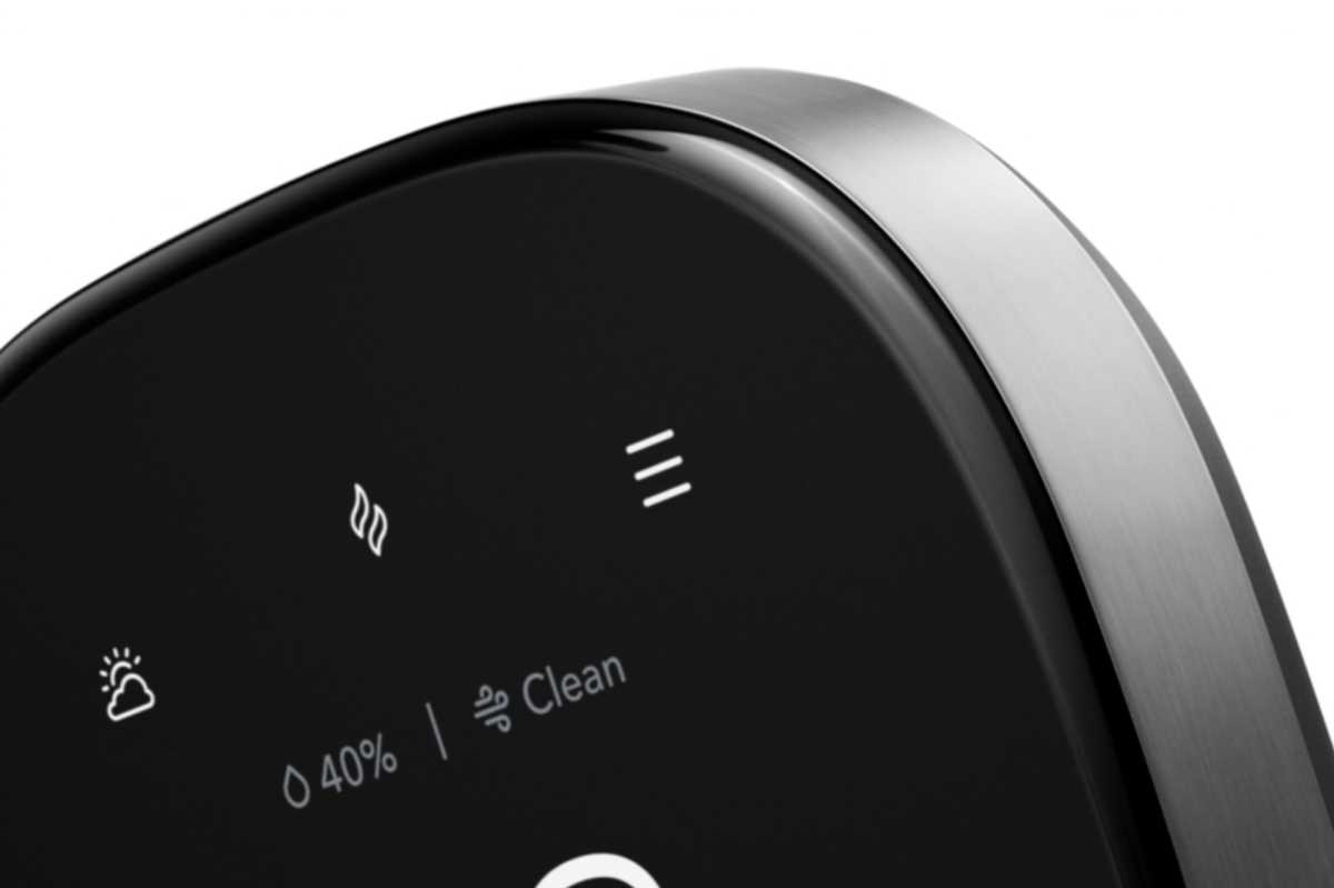 New Ecobee thermostat with air quality monitor and onboard Siri leaks online New Ecobee thermostat with air quality monitor and onboard Siri leaks online