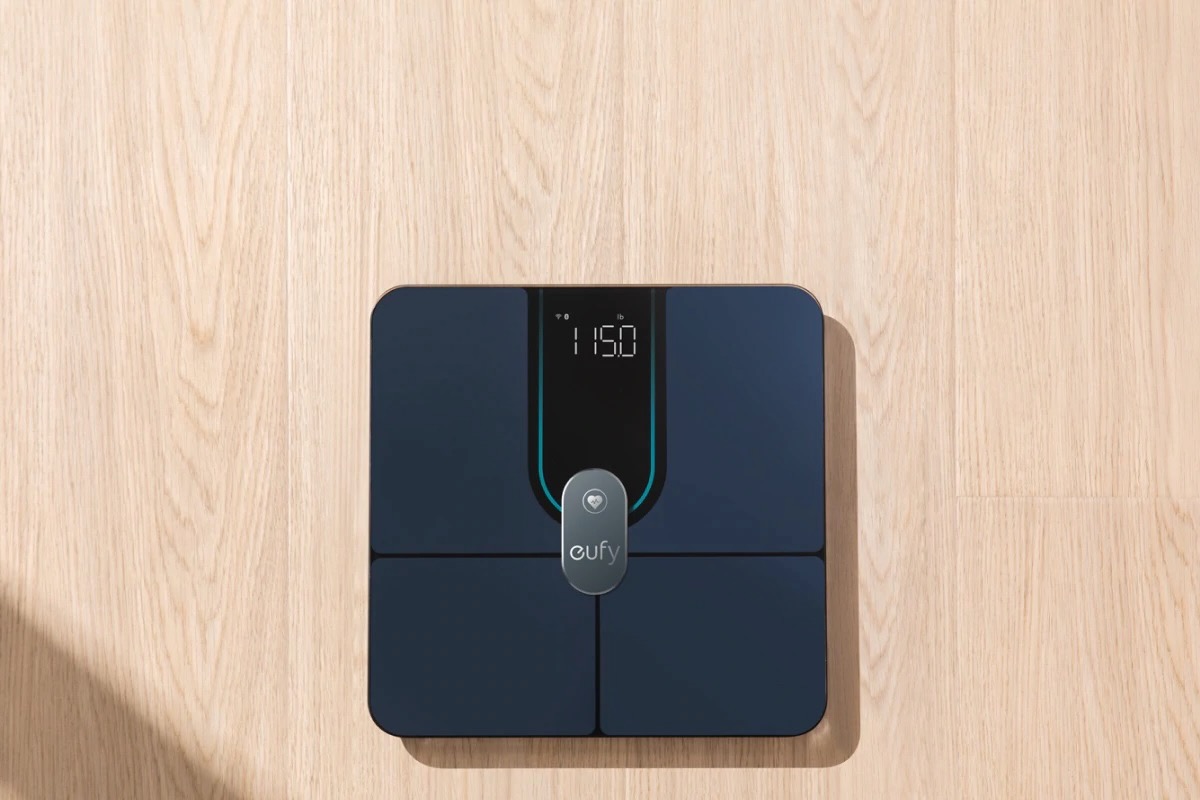 Eufy Smart Scale P2 Pro on floor