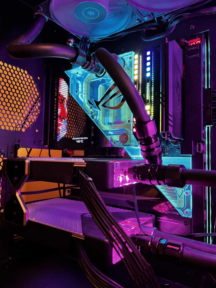 PC Gamer Glacial - Watercooling Custom sur