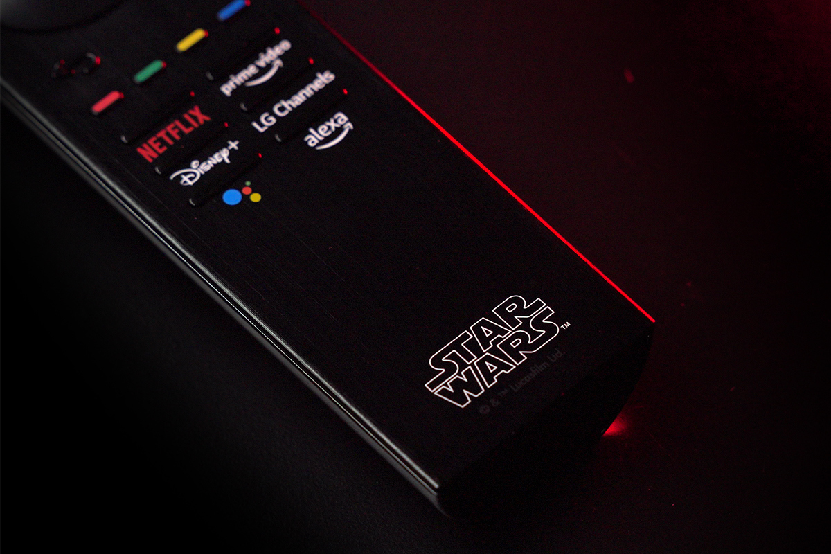 LG Magic Remote Stars Wars special edition