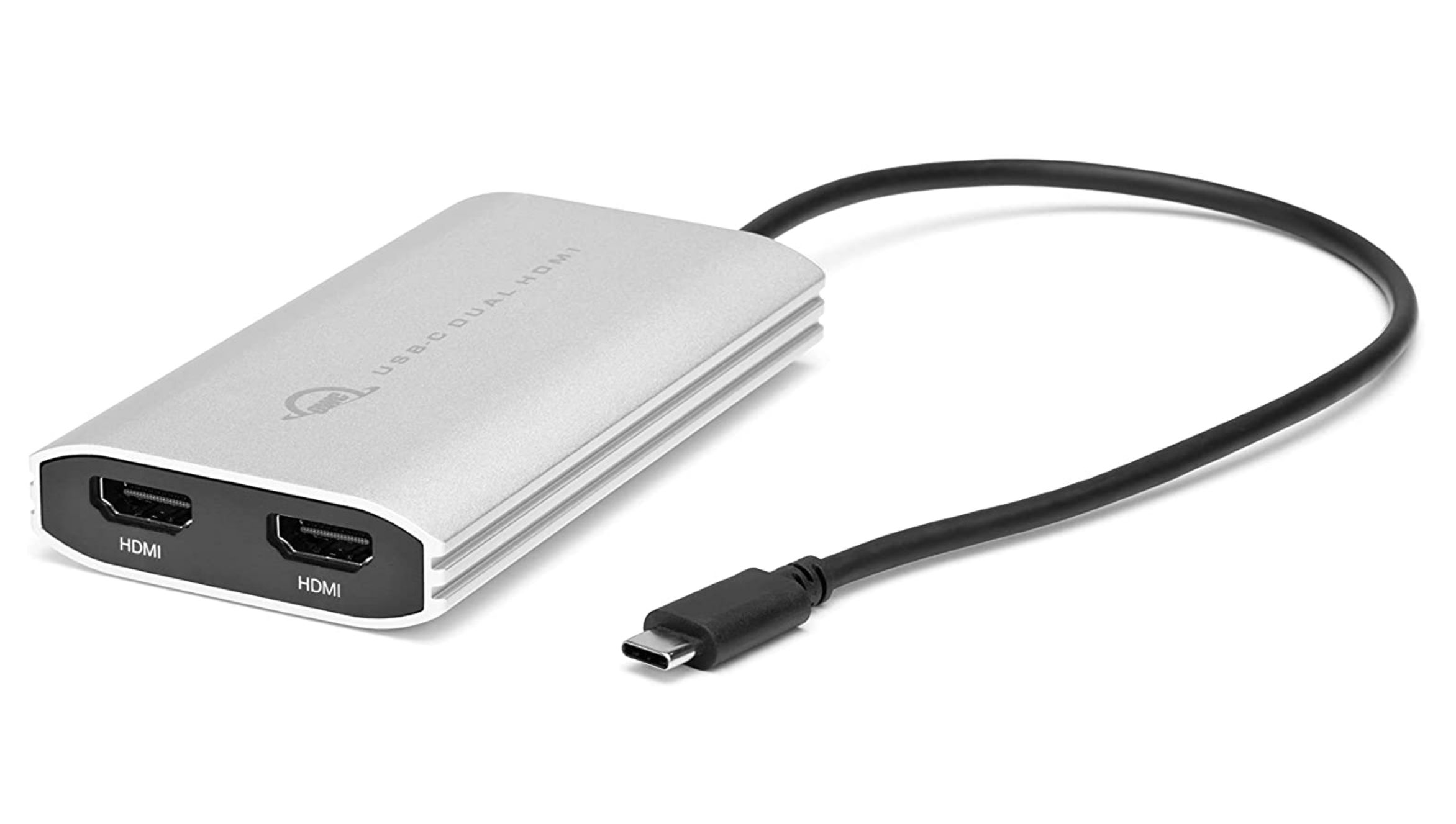 OWC USB-C to Dual HDMI 4K Display Adapter -Best hub for dual 4K displays