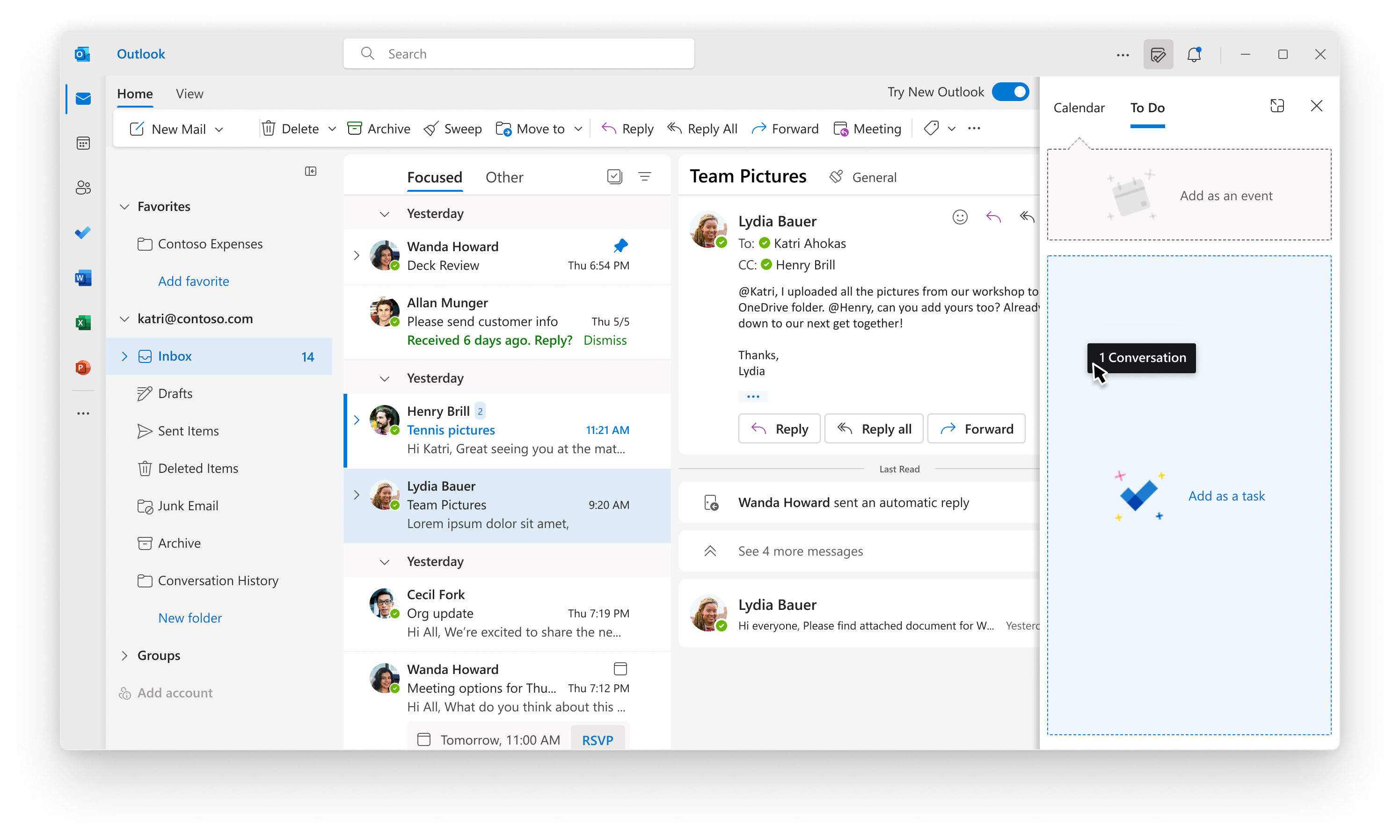 Microsoft unveils the future of Outlook, and you can try it right now  PCWorld