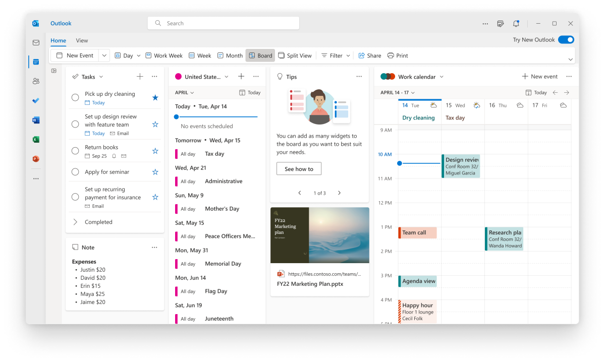 Microsoft dévoile le futur d'Outlook, et vous pouvez l'essayer dès