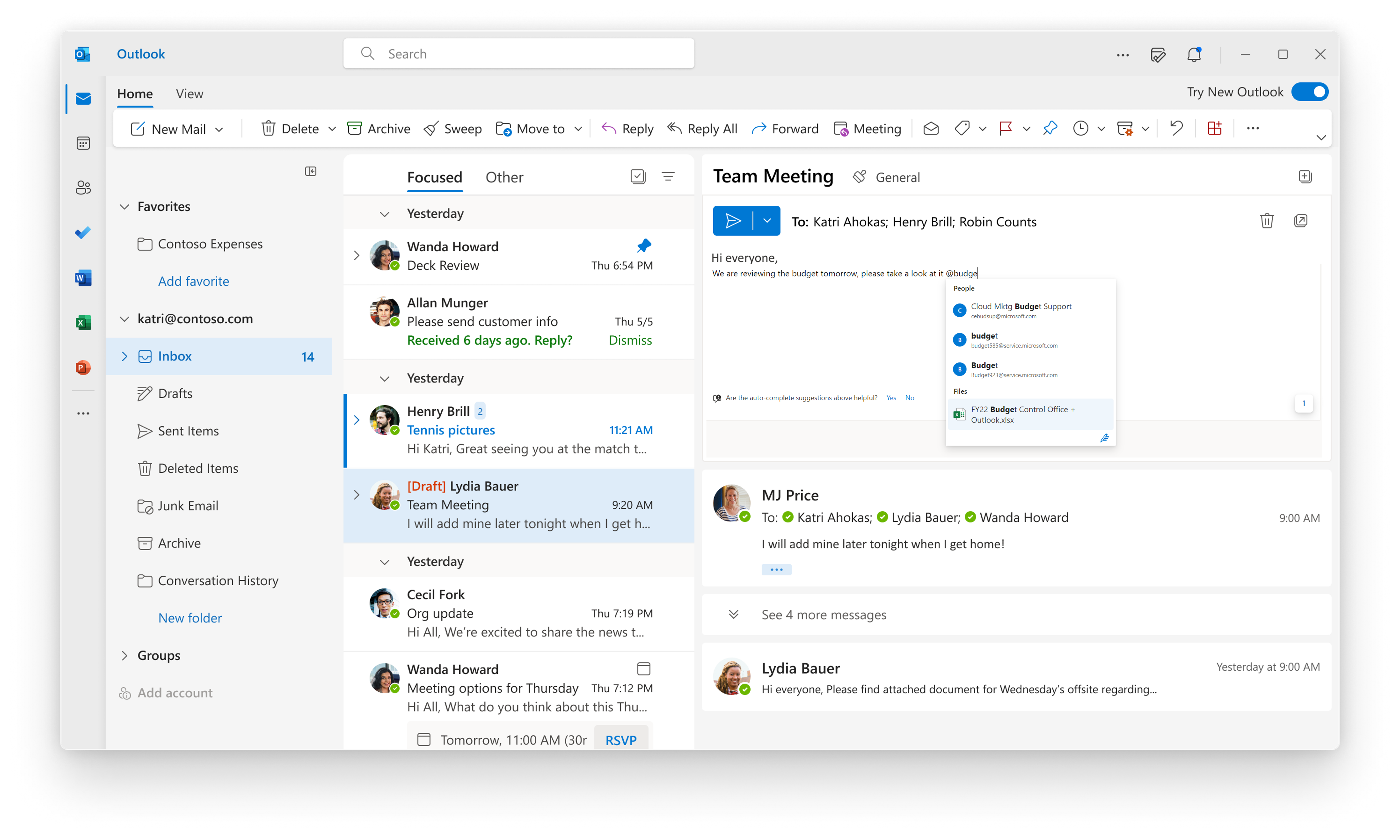 Microsoft Unveils The Future Of Outlook, And You Can Try It Right Now ...