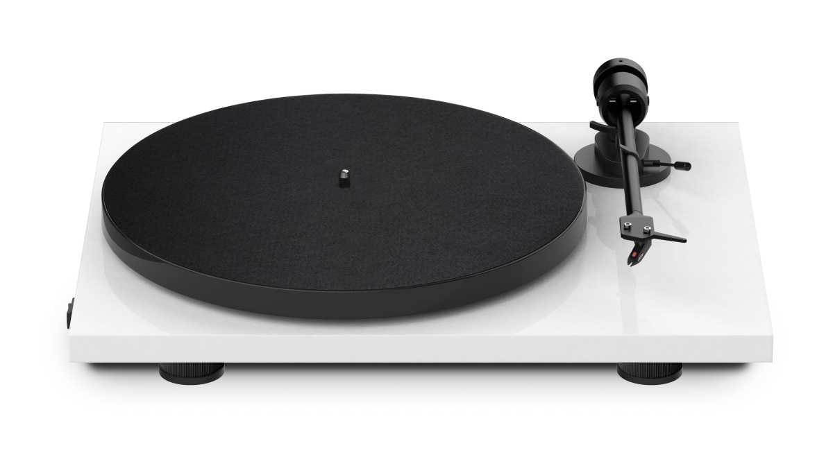 The Pro-Ject E1 turntable.