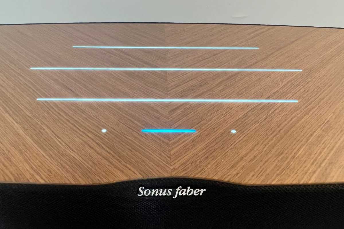 Commandes tactiles Sonus faber