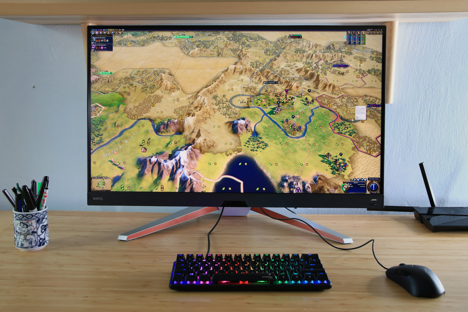 BenQ Mobiuz EX3210U review: A gaming monitor with a split