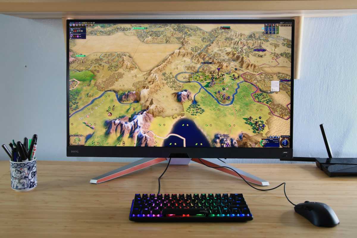 BenQ Mobiuz EX3210U review: A gaming monitor with a split personality