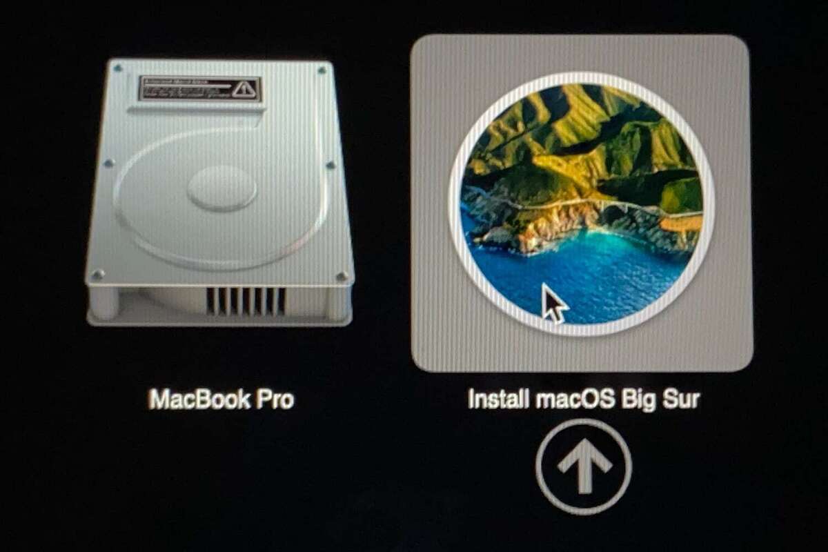 Install macOS from USB installer