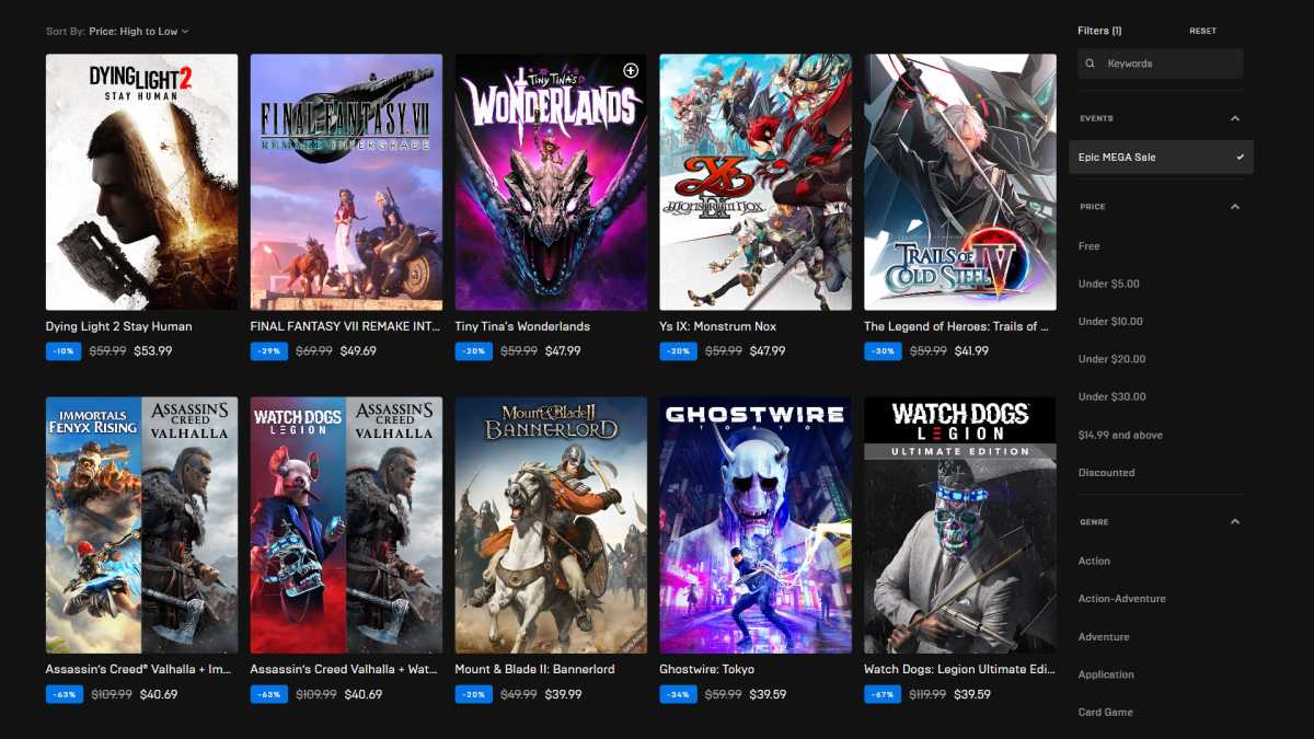 Epic MEGA Coupon 2023 - Get an extra 25% off on Epic Games Store