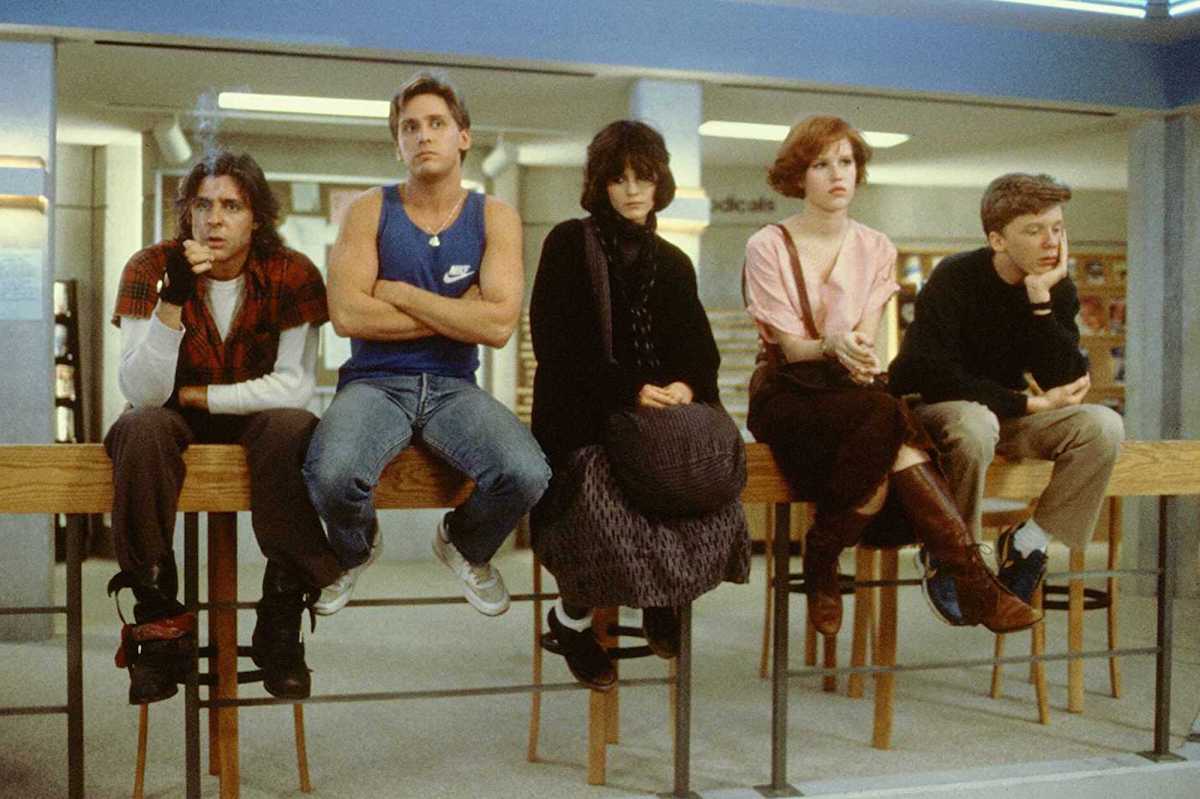 A scene from the film 'The Breakfast Club'