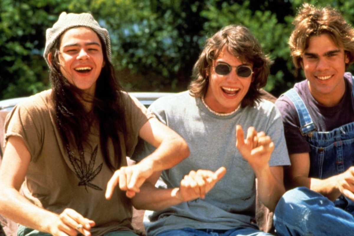 A scene from the film 'Dazed and Confused'