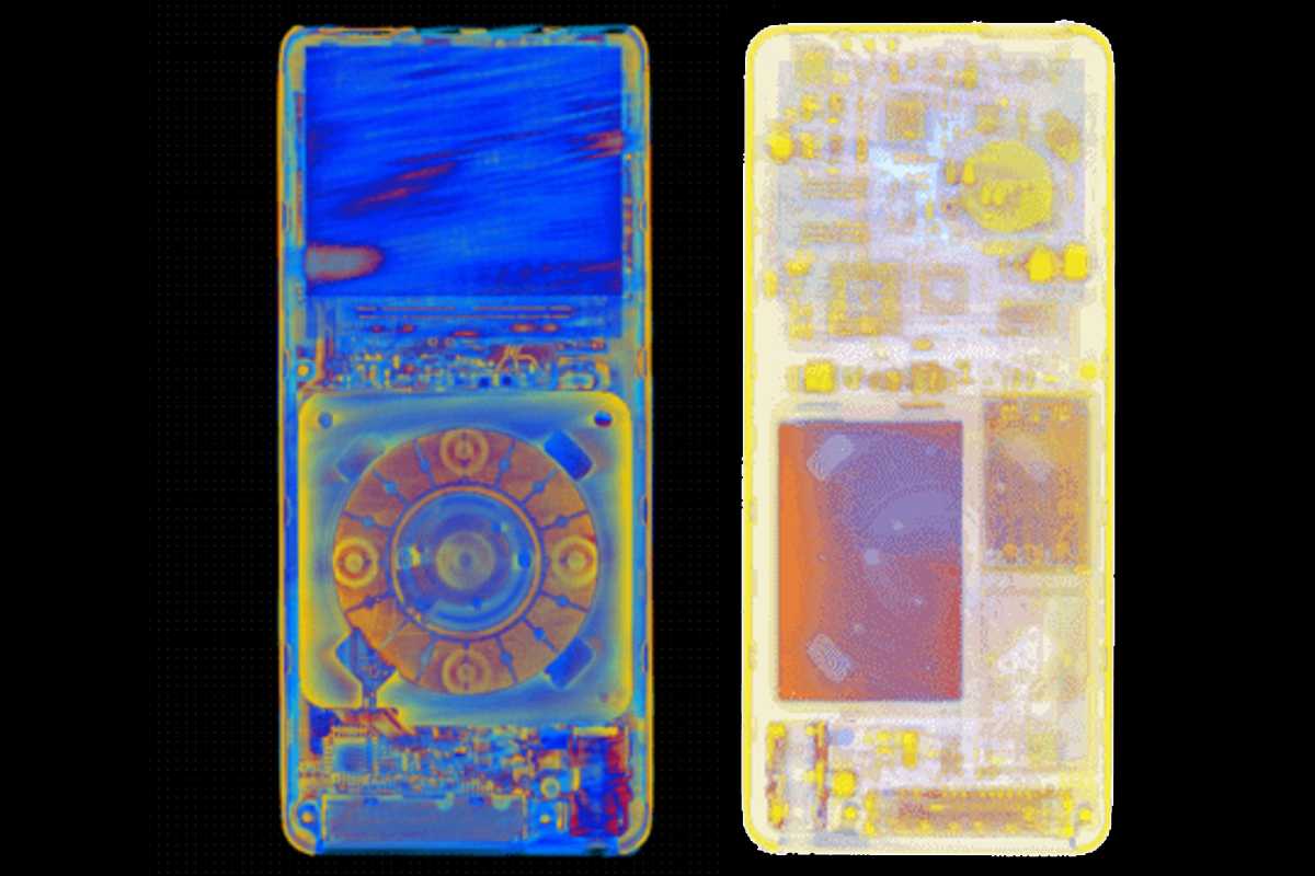 Pemindaian CT iPod nano
