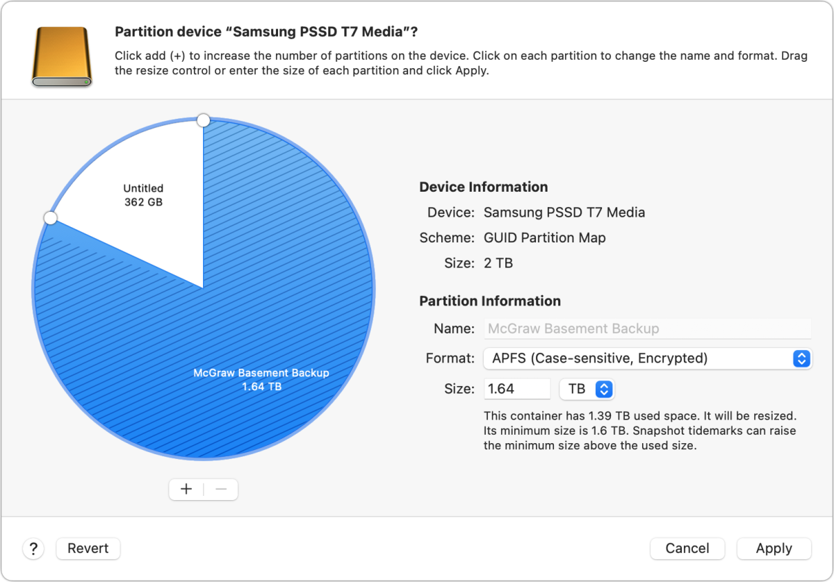 Berapa banyak penyimpanan yang harus Anda biarkan tidak digunakan pada SSD Mac?