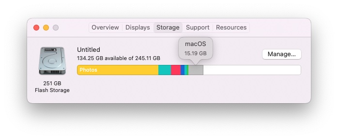 how to delete other in mac storage