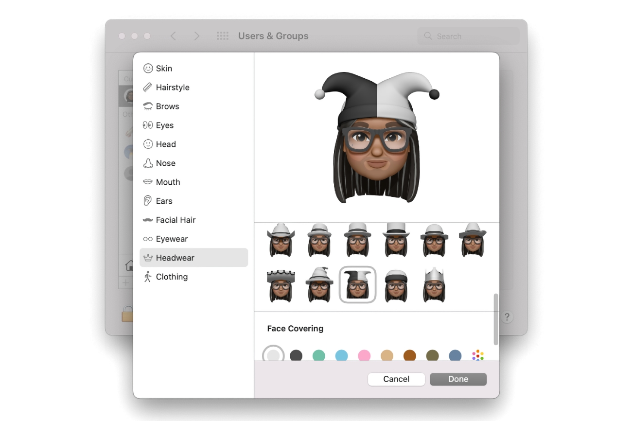 How to create a Memoji on a Mac and set it for your user profile