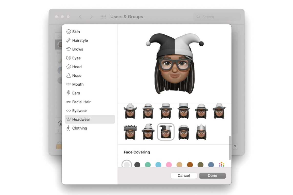 Copricapo Memoji