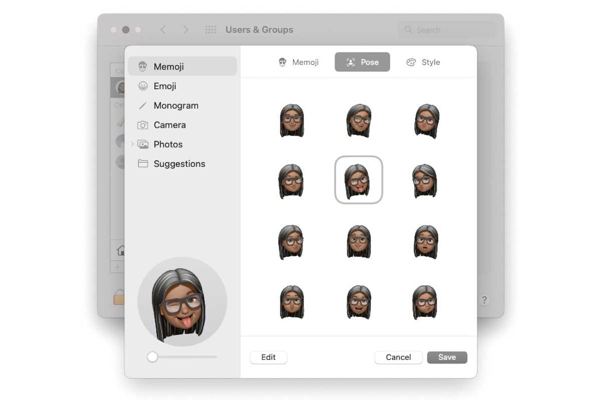 Posa Memoji