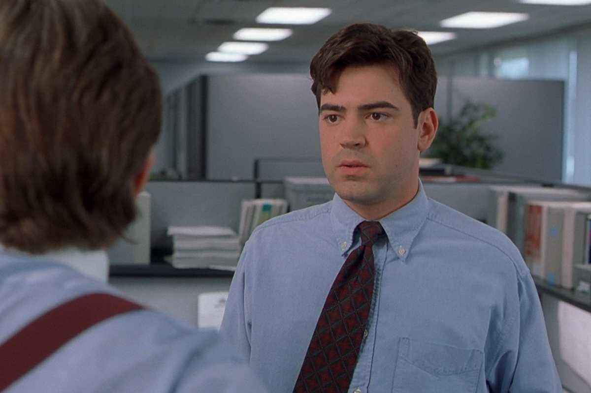 A scene from the film 'Office Space'