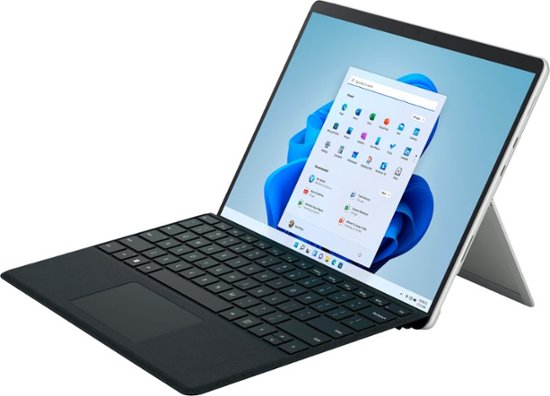 Surface Pro 8 with keyboard