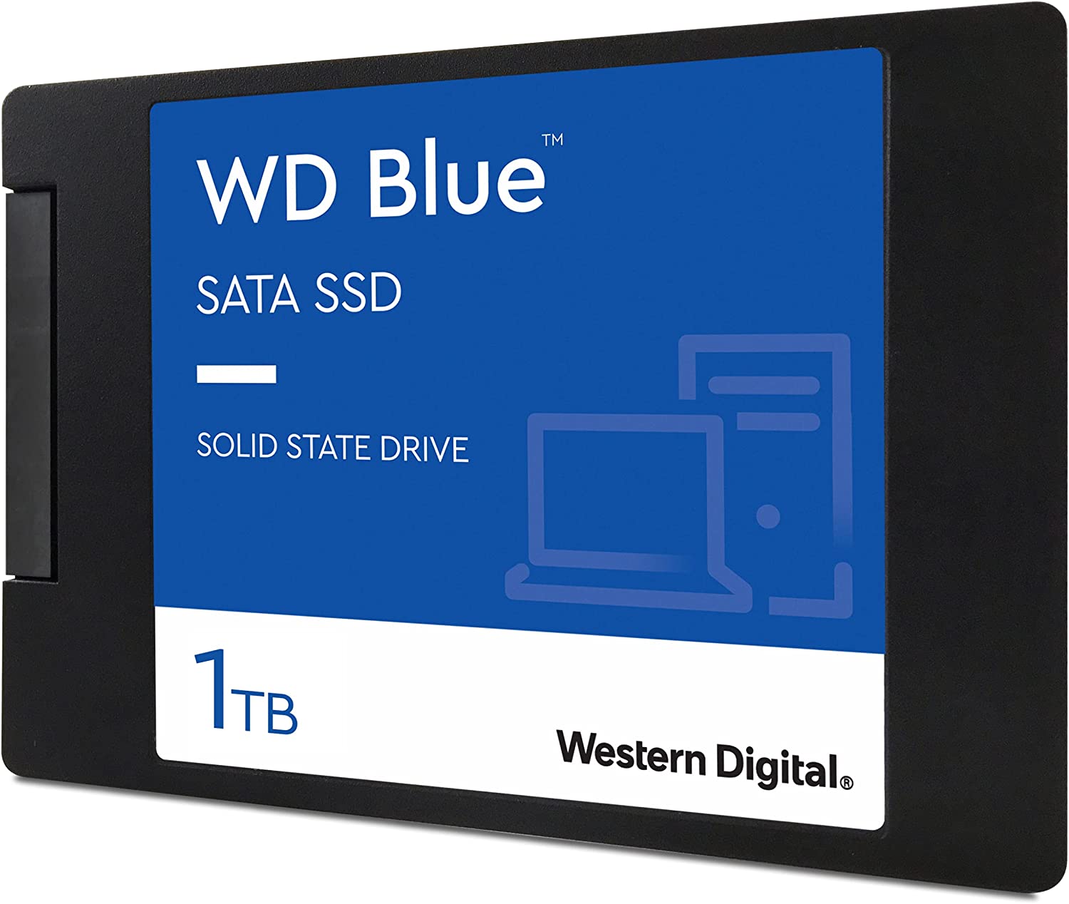 WD Blue 3D SSD interno para PC SATA de 2,5 polegadas - 1 TB