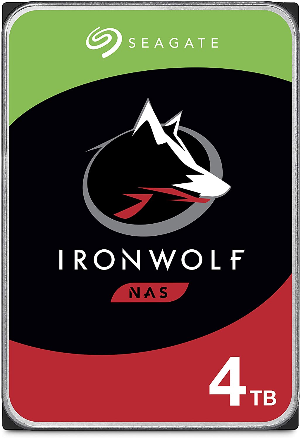 Disco rígido interno Seagate IronWolf NAS 5900 RPM SATA - 4 TB