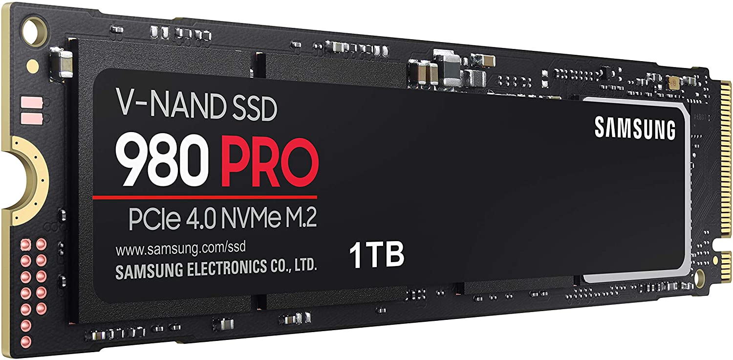 Samsung 980 Pro PCIe 4.0 NVME M.2 Internal SSD - 1TB