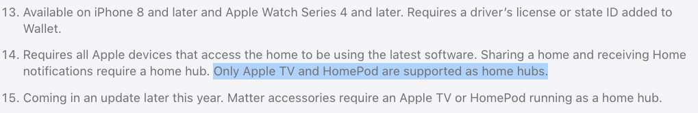 Apple drops the iPad as a smart home hub in iOS 16
